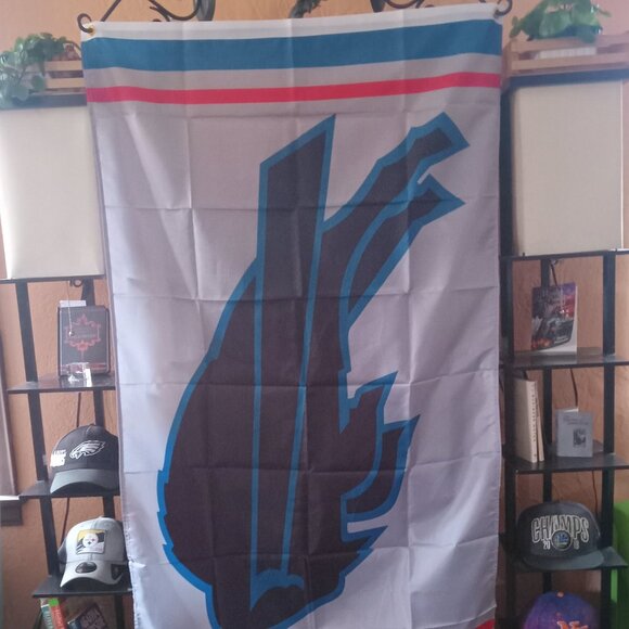 NEW Buffalo Bills Black Logo NFL 3X5 Feet Flag Banner Wall Decor or Pole Hang - Picture 3 of 5